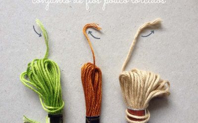 Fios pouco torcidos – Dicas para Bordar | Nº1