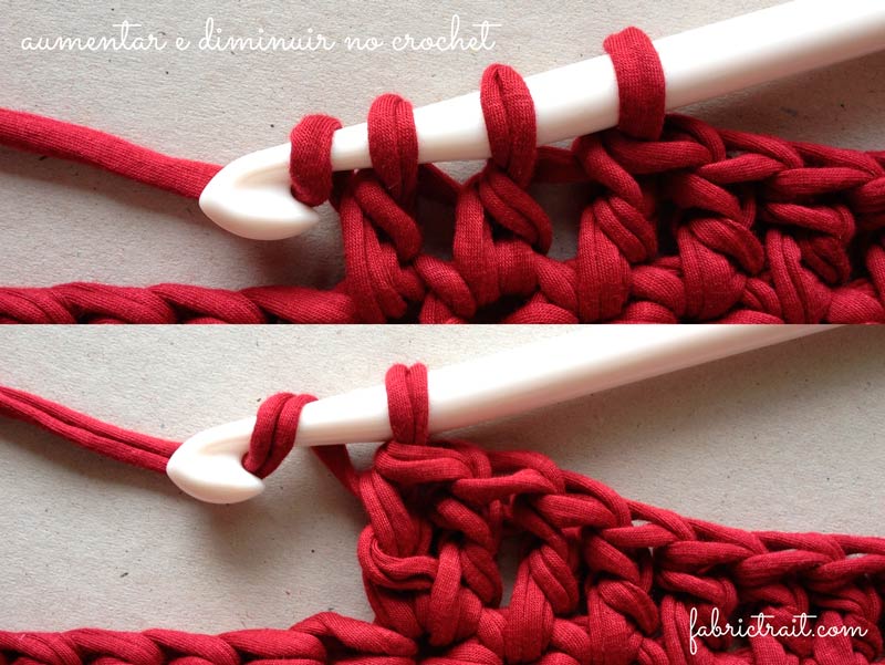 Aumentar & Diminuir – Dicas de Crochet | Nº 2