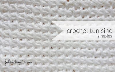 Pontos de Crochet – Crochet Tunisino Simples